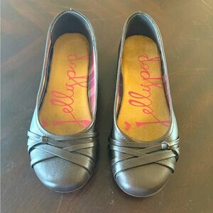 EUC Jellypop Ellie Memory Foam Brown Ballet Flats Women’s Size 8